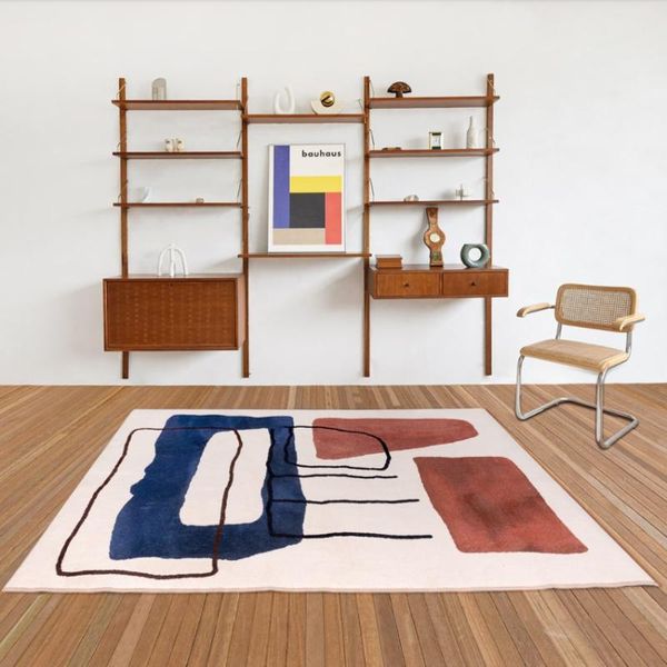 

carpets nordic fluffy carpet thick large rugs for bedroom modern living room geometric coffee table mat child area rug