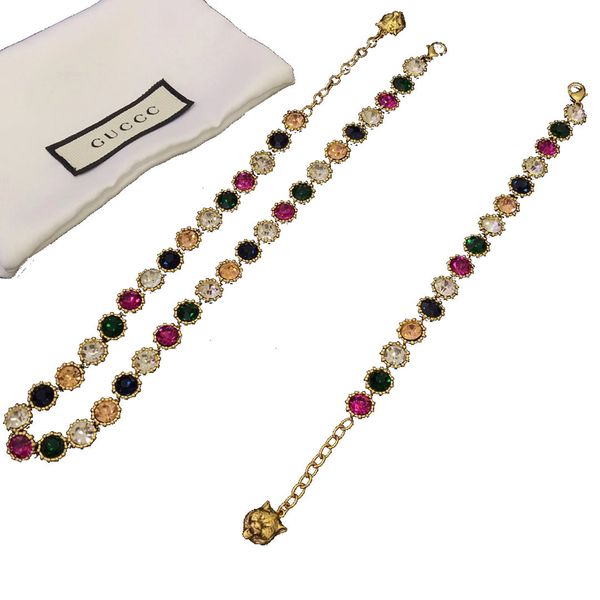 

special offer 70% off luxury jewelry necklace fashion set box ancient earrings lion head color women's jewelry can be, Black