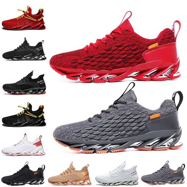 

non-brand men women running shoes blade slip on black white all red gray orange terracotta warriors trainers outdoor sports sneakers size 39