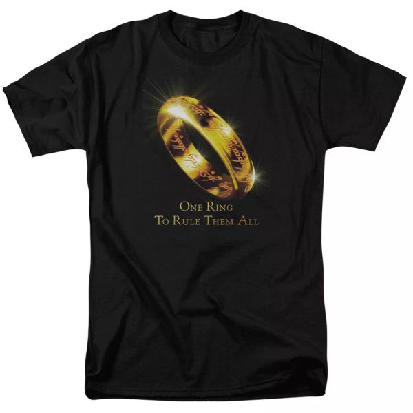 

lord of the rings one ring t-shirt sizes s-3x new, White;black