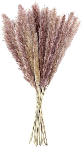 

decorative flowers & wreaths wedding decoration pampas grass dried 15 pcs vases 44cm bouquet boho