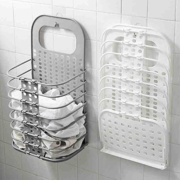 

household foldable dirty clothes hamper, perforated-clothing, toy storage basket, basket for laundry & organization