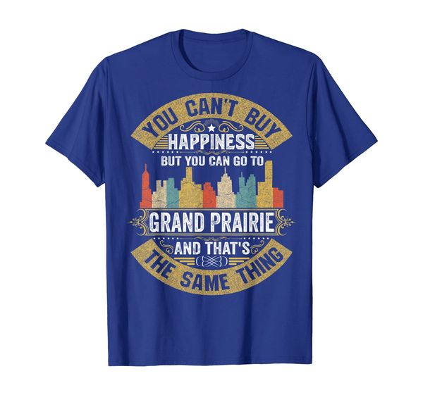 

home city grand prairie t-shirt texas skyline 70s 80s gifts, White;black