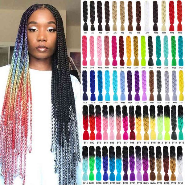 

big gradient dirty wig small braid color hair rope, Black