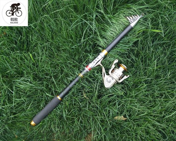 

2.1/2.4/3.0/3.6m hard rods fishing rod with 5000 reel boat