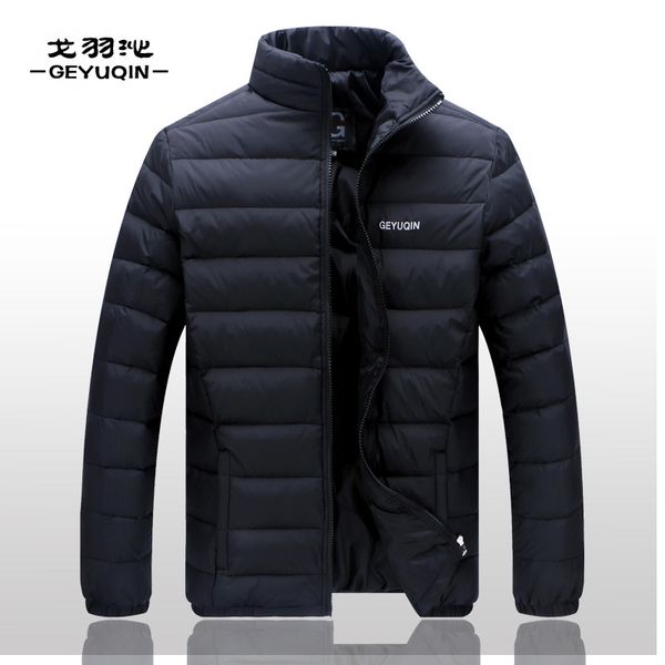 

2020 down jacket for middle-aged and old men, Black