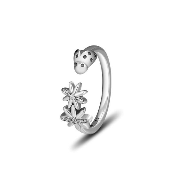 

spritime rings 100% 925 sterling-silver-jewelry cluster, Golden;silver