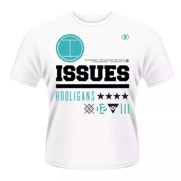 

roots issues allowed men t-shirt, White;black