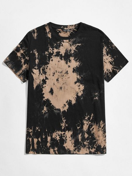 

men tie dye l0va#, White;black