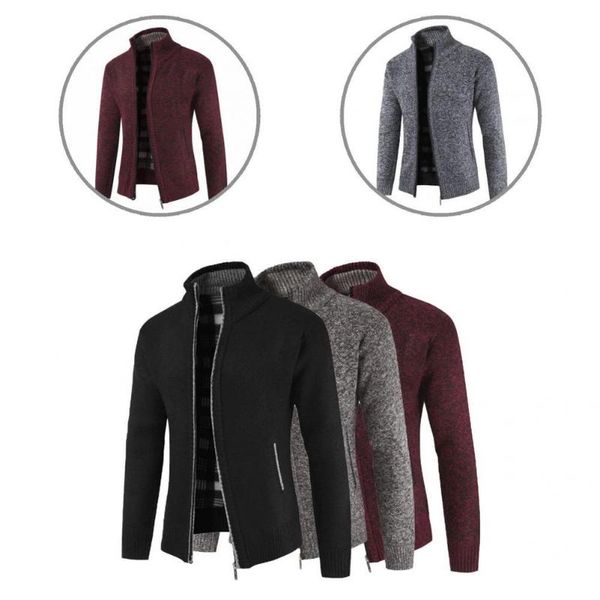 

men's sweaters casual beauty long sleeve men sweater cotton blend elastic for outdoor wear, White;black