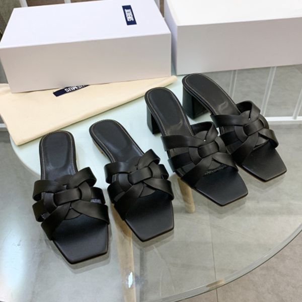 

80% off store online vallu full leather classic thin belt combination fashion brand slippers beach outdoor, Black