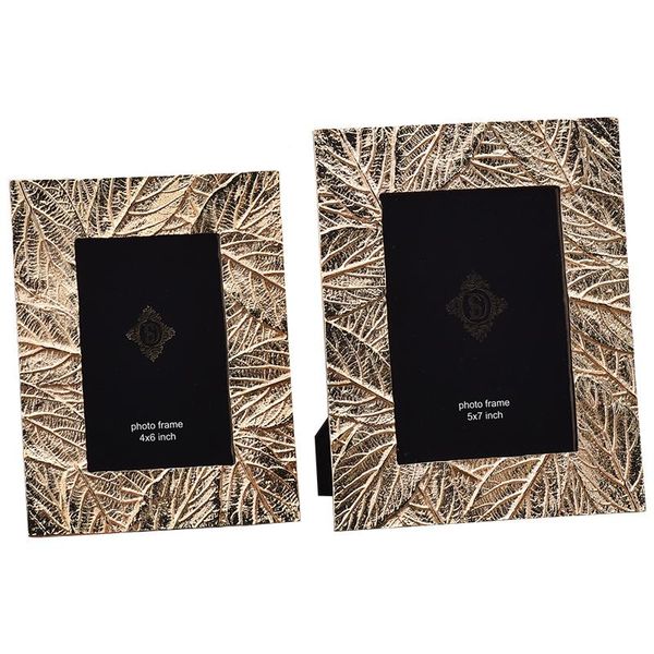 

frames aesthetic insert po frame gold creative personalized luxury european marco de fotos bedroom decoration ei50jk