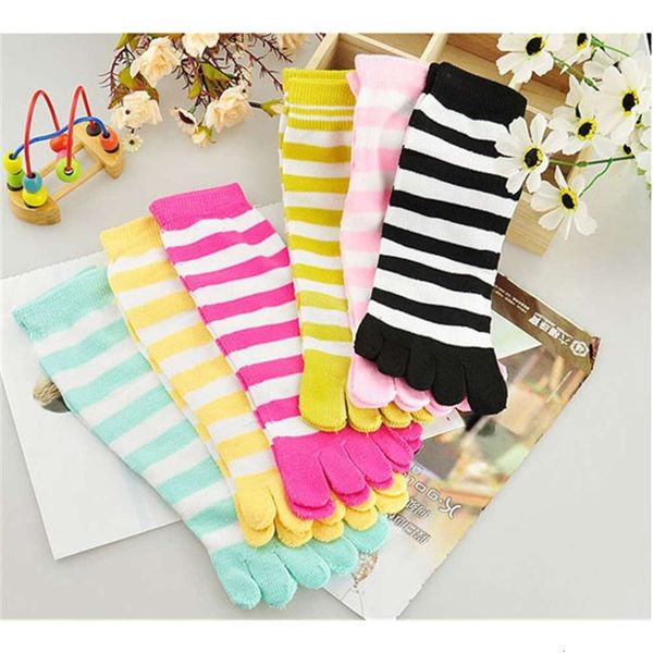 

fashion striped toe cotton spring autumn middle casual, Black;white