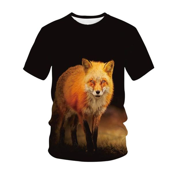 

women's t-shirt 2021 summer 3d printing casual for men and women fashion trend young handsome top, White