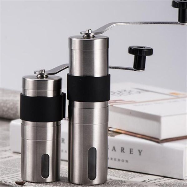 

manual coffee grinders grinder maker ceramics core 304 stainless steel hand burr mill ceramic corn grinding machine