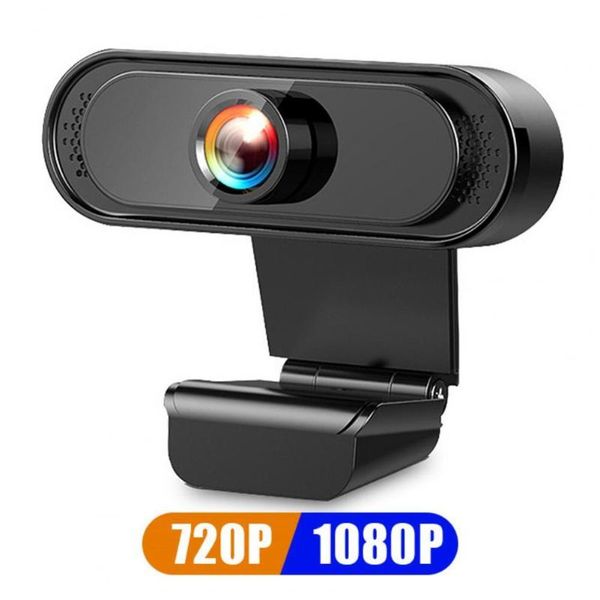 

720p/1080p video recording digital webcam camera with microphone for pc lapusb 2.0 web driverless cmos windows webcams