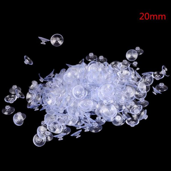 

bathroom shelves 50pcs/lot 20mm transparent wall hooks hanger kitchen suction cup suckers