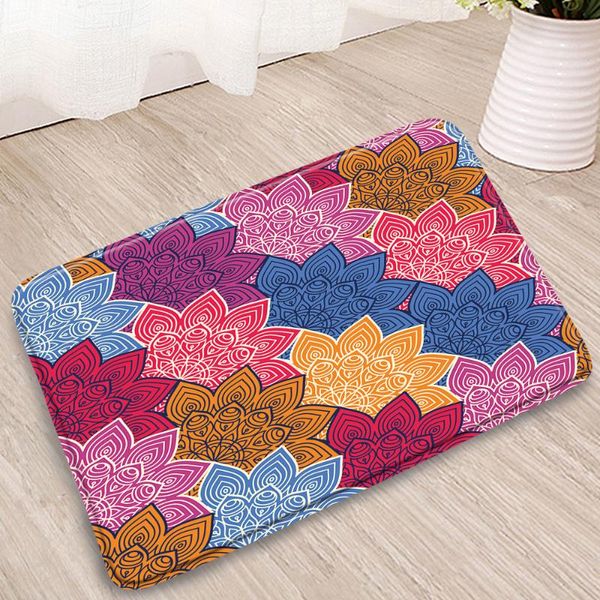 

bath mats bohemia doormat modern simple non-slip bathroom mat ethnic customs doorway rugs bedroom kitchen balcony corridor carpets