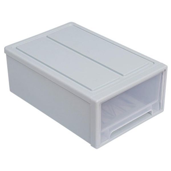 

drawer type shoe box thickened transparent foldable storage save space plastic organizers @ls clothing & wardrobe