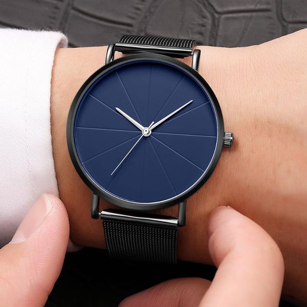 

wristwatches mens watches watch men quartz men's fashion casual leather, Slivery;brown