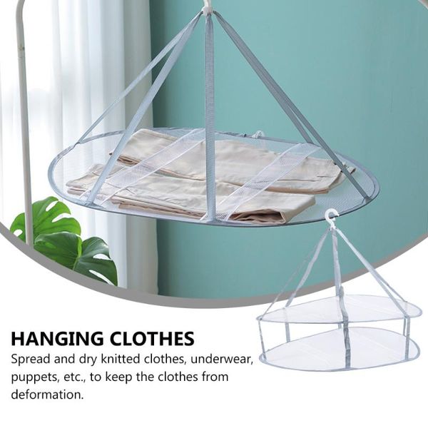 

laundry bags 2pcs clothes drying hanger socks basket tuck net household hangers