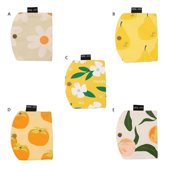 

storage bags mask box portable canvas printed bag masks organizer for recyclable dust case folder