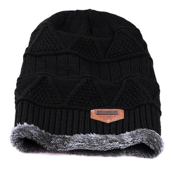

hats, scarves & gloves sets 2021 style fashion men patchwork winter warm crochet knit baggy beanie wool skull hat ski cap scarf set, Blue;gray