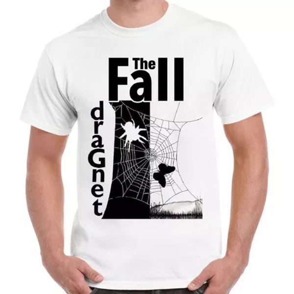 

the fall dragnet punk rock retro t shirt 1796, White;black