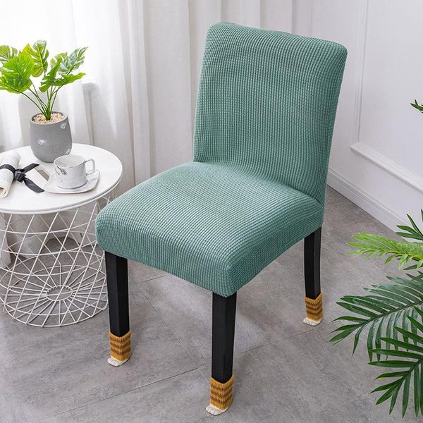 

chair covers green fleece leorate 10 colors polar fabric elastic cover long back xl size high seat universal