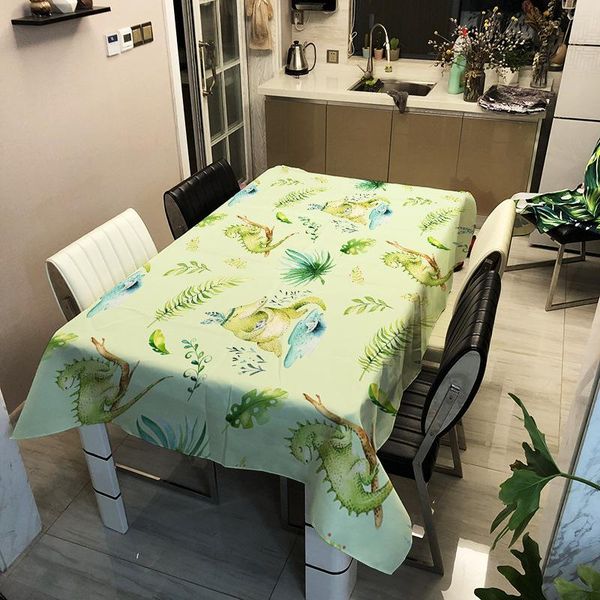 

table cloth polyester dinning desk cover rectangle square home restaurant tea plant waterproof kitchen