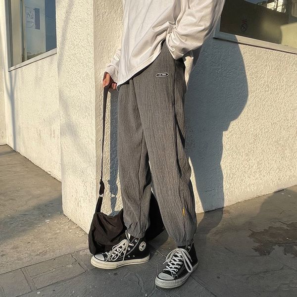 

men's pants harem for racing, men's comfortable black pants, summer, japanese casual wear 9312