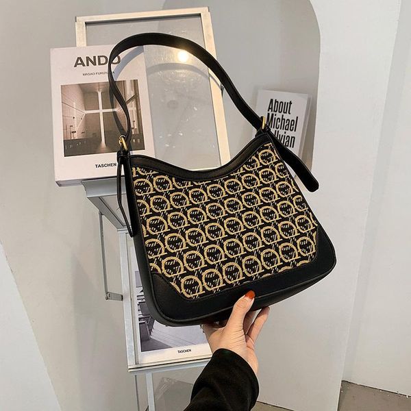 

evening bags 2021 simple graceful houndstooth cool lady temperamental fashion women 's bag
