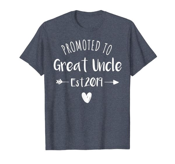 

Promoted to Great Uncle est 2019 gift New Uncle Shirt, Mainly pictures