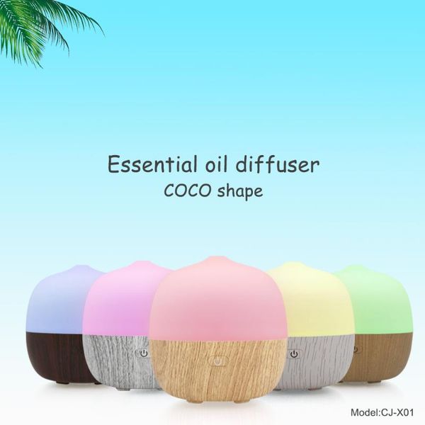 

wood grain scent diffuser ultrasonic humidifier home appliance humidifiers
