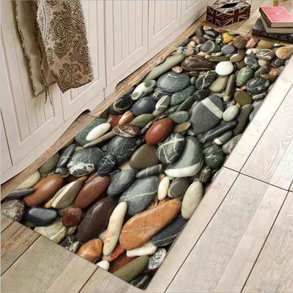 

carpets modern cobblestone decorative carpet, absorbent non-slip bedroom doorway bathroom living room floor mat part two