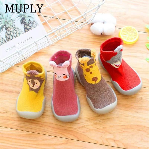 

baby shoes first walkers toddler walker girl kids soft rubber sole shoe knit booties anti-slip