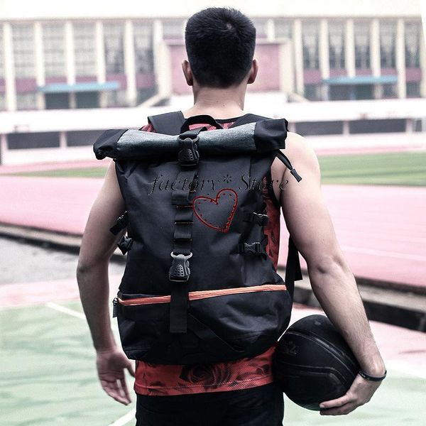

backpack basketball men outdoor sports travel large capacity multi-function practical bag