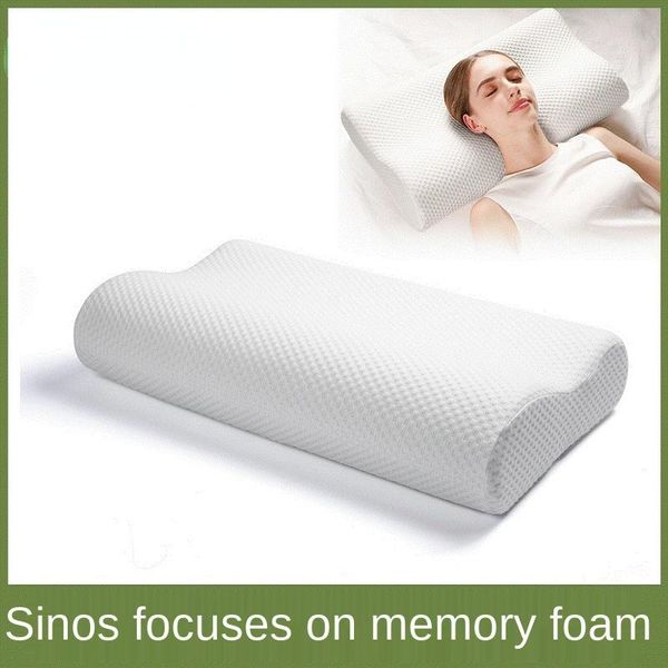 

pillow space memory foam soft and comfortable sleep home cervical