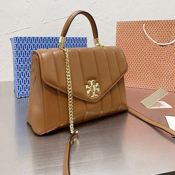 

tb female 2021 new kira portable postman quilted sheepskin lingge messenger chain small square bag