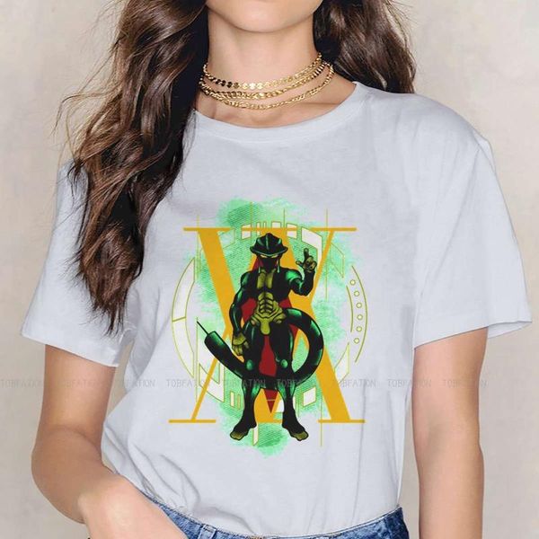 

women's t-shirt meruem women tshirt x gon killua kurapika anime girls graphic tees o-neck female t shirt 5xl funny fashion gift, White