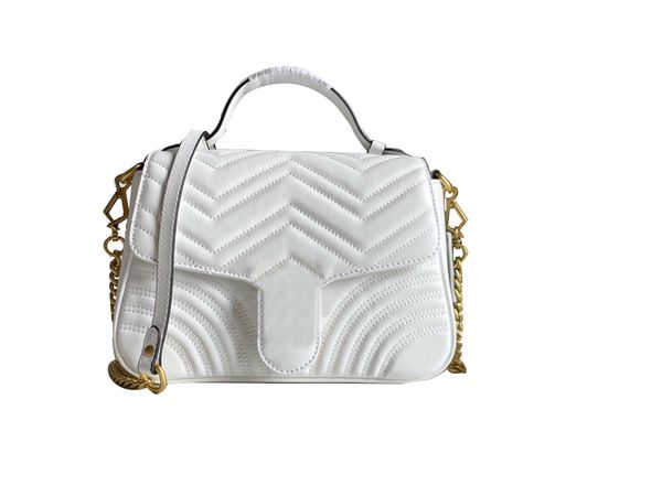 

2022 fashion marmont bag handbag love heart v wave pattern satchel shoulder bag chain handbags crossbody purse lady classic tote bags wholes