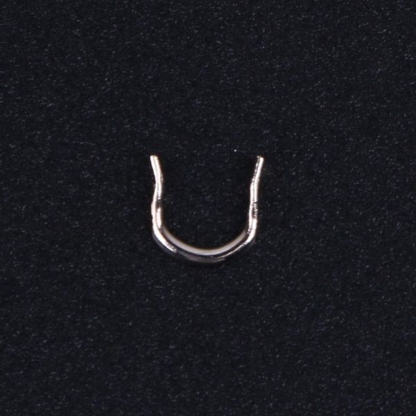 

baitcasting reels 100pcs fishing u shaped ring baits lure tool stainless steel accessories tackle