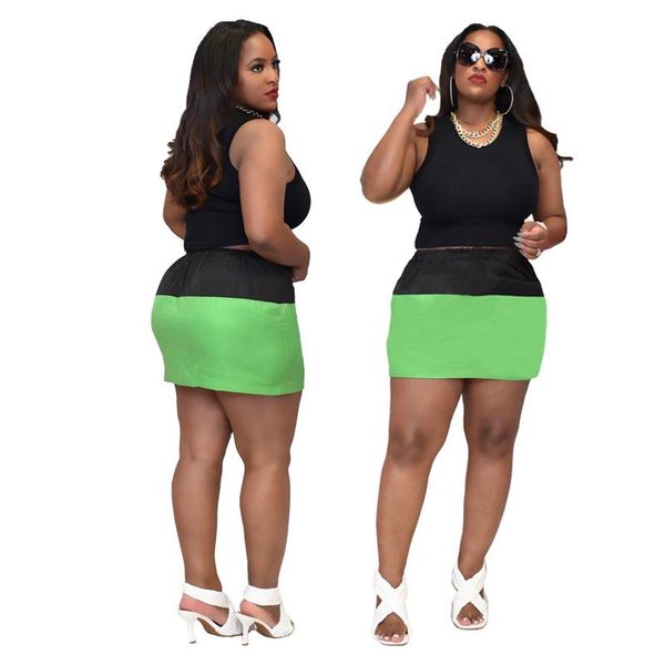 

plus size tracksuits 2 peice set women matching sets birthday outfit crop + mini shorts bodycon skinny y2k tracksuit autumn summer, Black