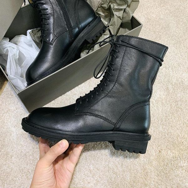 

boots sklfgxzy the european genuine leather women's classic department of shoes, Black
