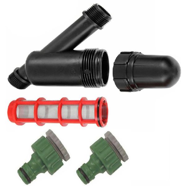 

watering equipments plastic filter screen water 100mesh for 1/2\\\\\\\" plug-in connector garden hose drip