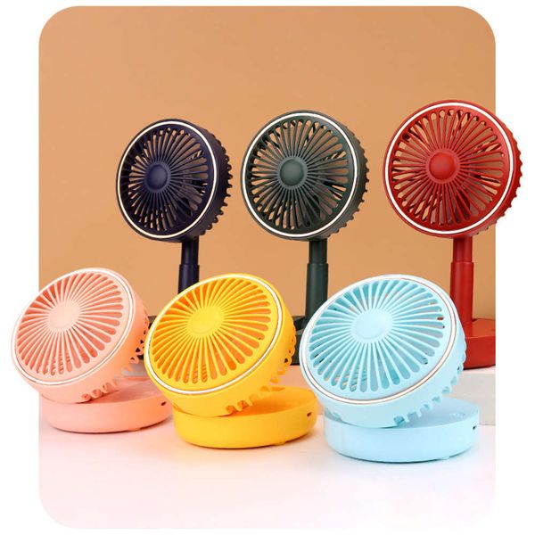 

usb charging folding small fan mini student portable desktop