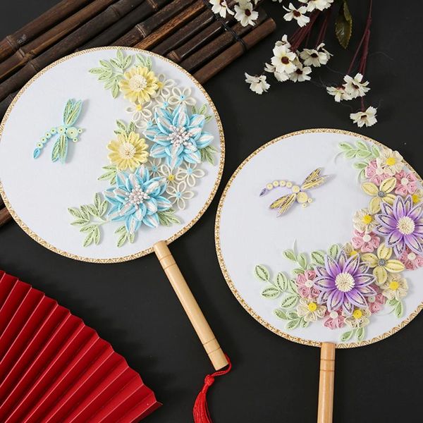 

other arts and crafts home handmade craft paper tool quilted stripes diy quilling tassel fan kit flowers