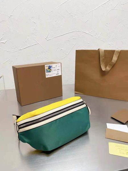 

fashion waist bag designer chest bags women fannypack shoulder crossbody purse two colors pocket nylon material purses