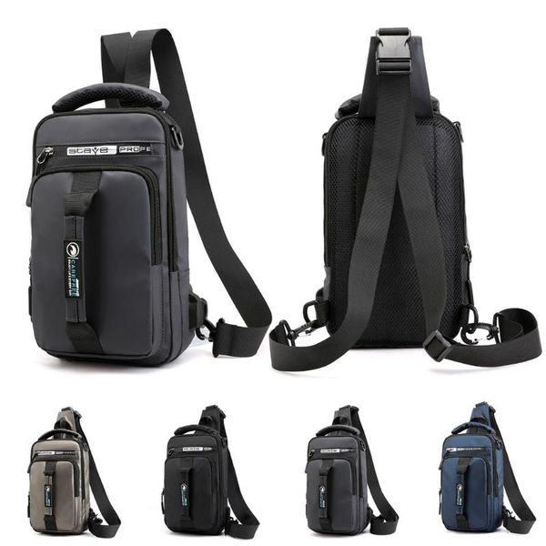 

backpack men fashion outdoor oxford usb versatile mini for man 30cm/11.8" Ã 18cm