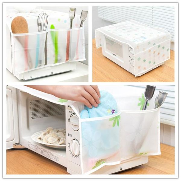 

other household sundries 10pcs microwave cover with packets oven hood oil dust storage bag kitchen accessories supplies home decoration